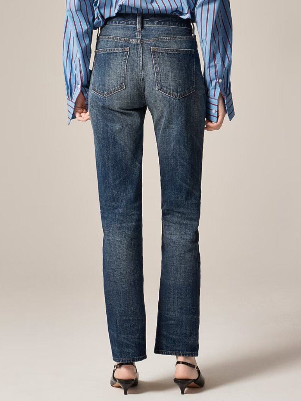 J. Crew Nipped Straight Jean in Kate Wash Size 27 - Picture 2 of 5